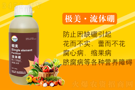 缺硼危害极大!极美·流体硼,补硼太重要了! 缺硼危害极大!极美·流体硼,补硼太重要了!